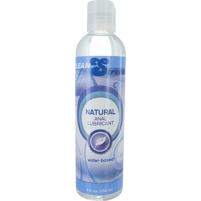 Natural Water Based Anal Lube 8oz/236ml Adult World Natural Water Based Anal Lube 8oz/236ml Adult World