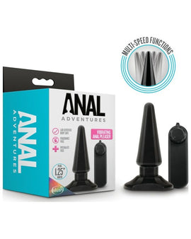 Anal Adventures Basic Vibrating Anal Pleaser w Remote