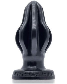 Airhole-1 Finned Buttplug Black