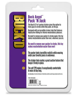 Buckd Pack n Jack 2 in 1 Stroker Packer