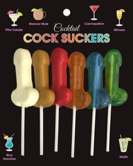 Cocktail Cock Suckers 6 Pc