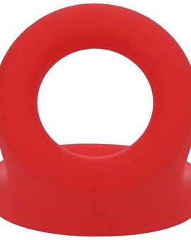 Uplift Silicone Cock Ring Crimson