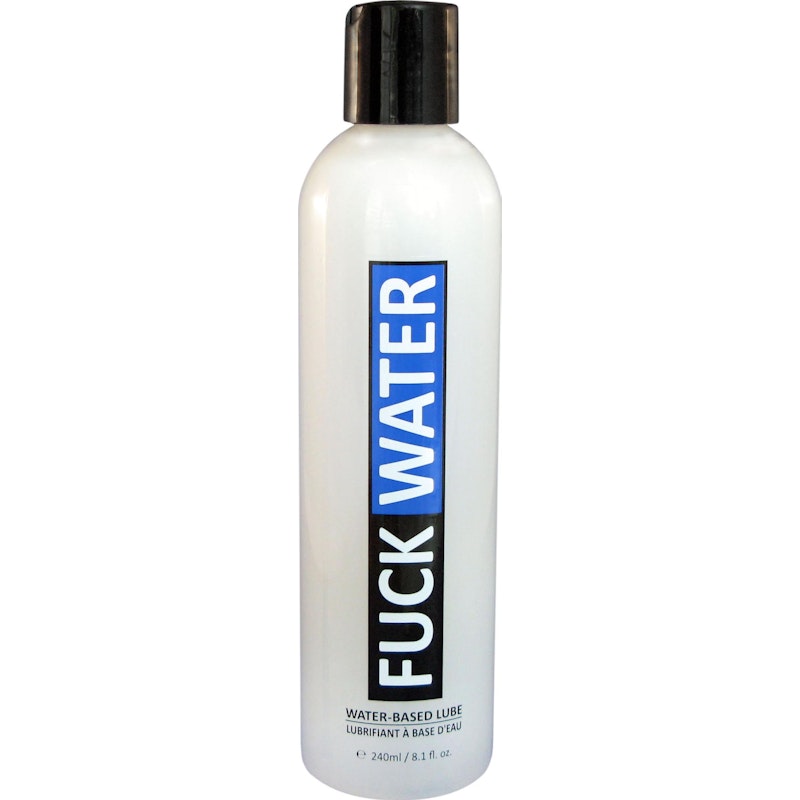 Fuck Water 8oz/240ml Water Based Lubricant