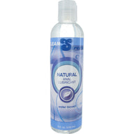 Natural Water Based Anal Lube 8oz/236ml