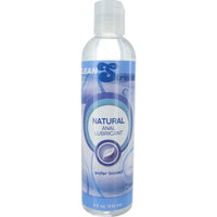 Natural Water Based Anal Lube 8oz/236ml