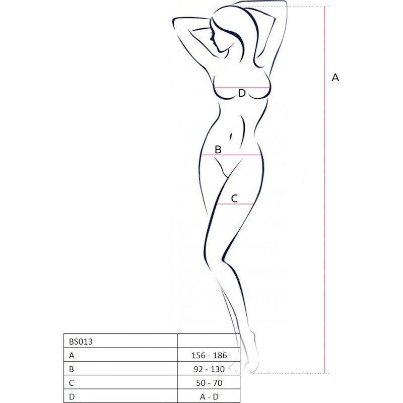 Bodystocking BS013 Black