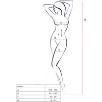 Bodysuit Open Cup White BS031