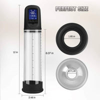 Luxury USB LCD Auto-Pump Clear