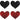 Stolen Kisses Hearts Pasties