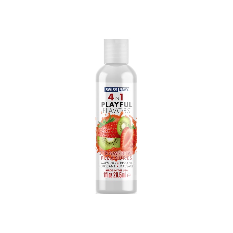 Playful Flavours 4 In 1 Strawberry/Kiwi Pleasure 1oz