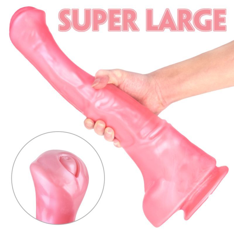 Duke Horse Dong w Balls Pink XXL