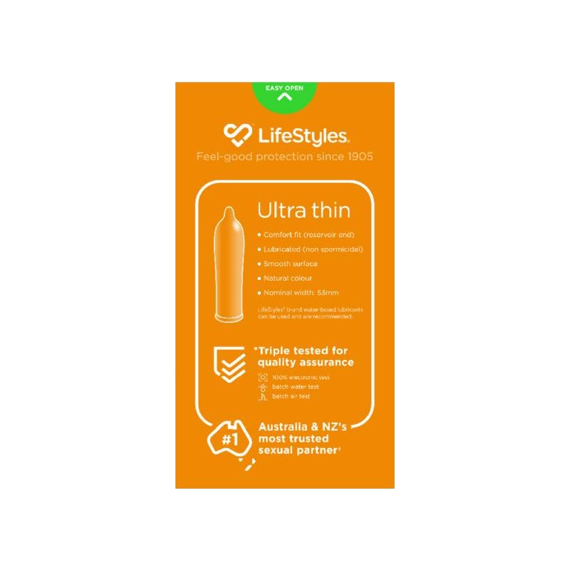 LifeStyles Ultra Thin Condoms 20