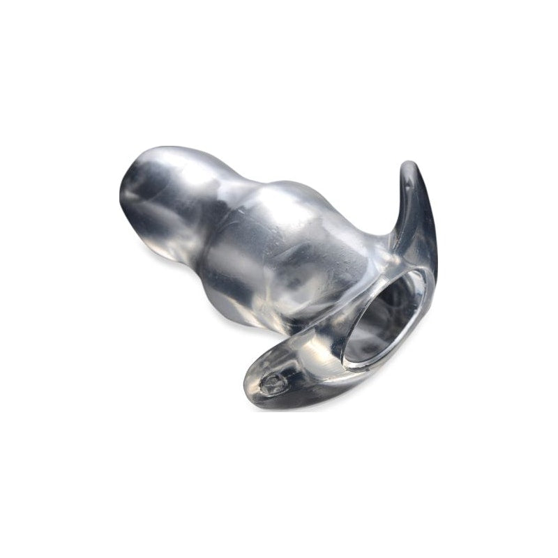 Clear View Hollow Anal Plug Small