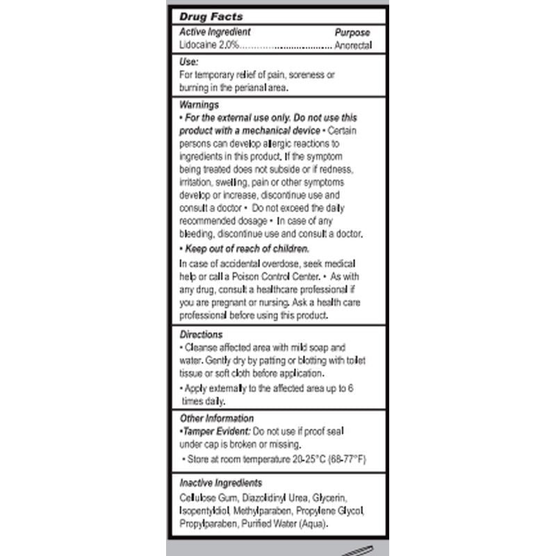 Passion Anal Desensitising Lubricant w Lidocane 8.5oz