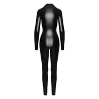 Power Wetlook Catsuit w Front Zipper