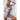 Lace 3 Pc Set Robe Bra Panty Daisy Blue