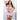 Mini Dress Babydoll w Thong and Lace Garters Deep Rose