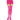 Dreamgirl Thigh High Silicone Stockings Neon Pink