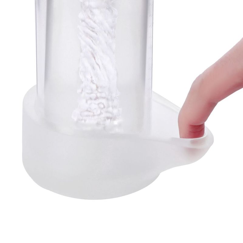 Smart Rechargeable LCD Penis Pump w Sleeve and Donut