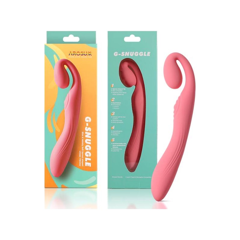 G-Snuggle Ultrasoft Sprout-shaped Unisex Vibrator