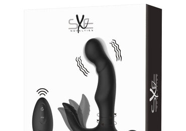 SXE Cooper Vibrating Remote Control Anal Prostate Dildo Plug