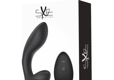 SXE Roger Remote Control Vibrating and Slapping Anal Dildo