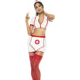 Nurse Costume Vinyl Red