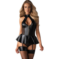 Hot Corset w Panties Black