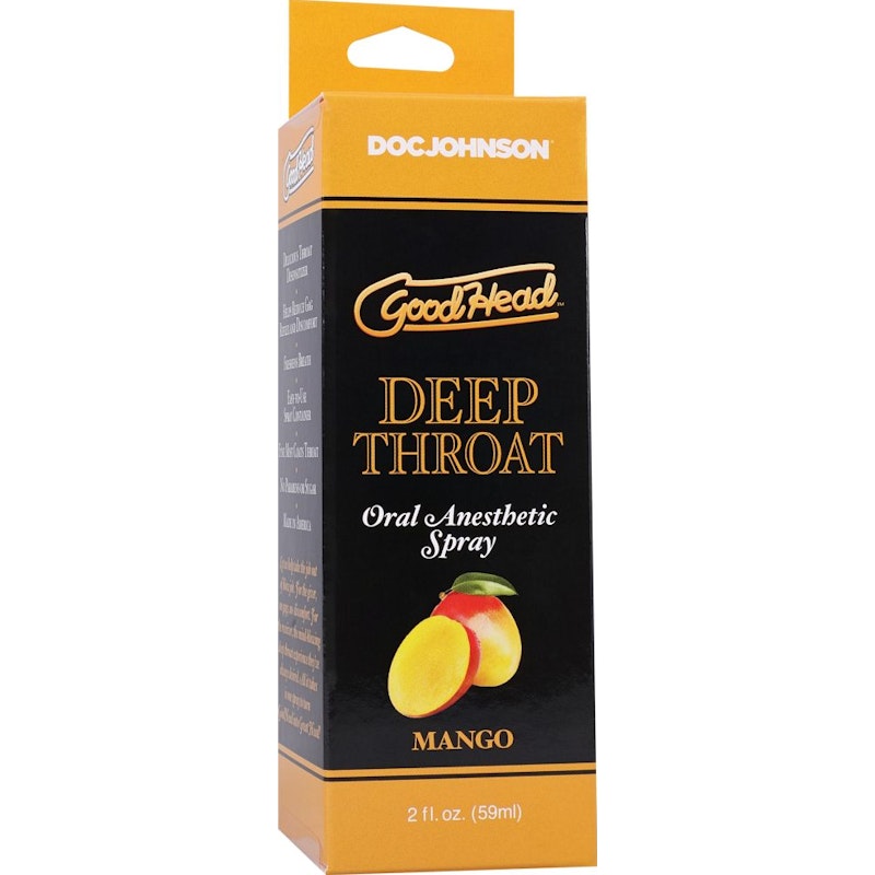 GoodHead Deep Throat Spray Mango 59ml