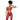 Red 3 Pc Set w/ Bralette, Garter Belt and Thong
