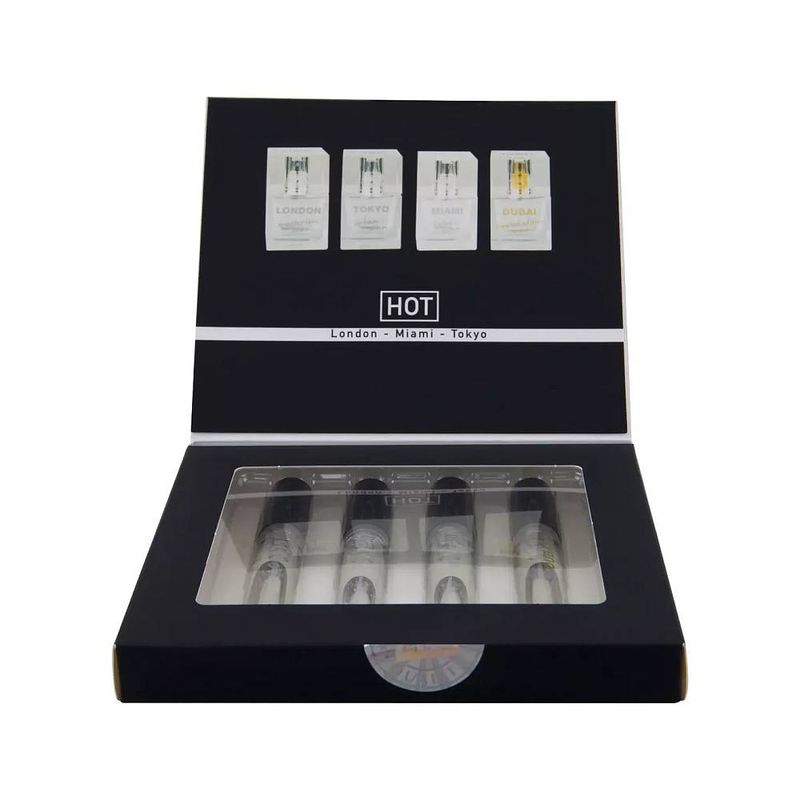 HOT Pheromone Perfume Box Men - 4 x 5ml