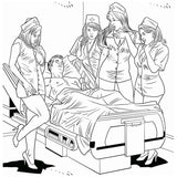 XXX Nurses Colouring Book