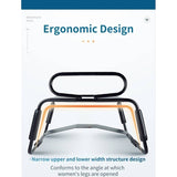 Sex Chair Adjustable Height Black w Handle and Arch Bridge