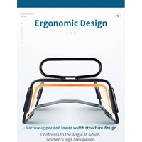Sex Chair Adjustable Height Black w Handle and Arch Bridge