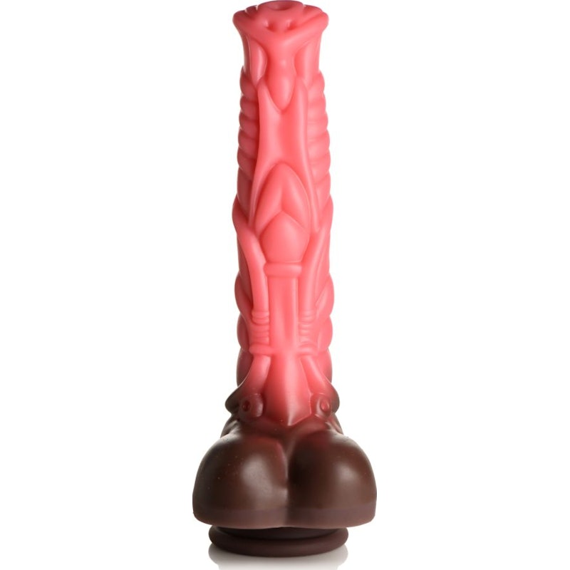 Deluxe Centaur Thrusting & Vibrating Silicone Dildo