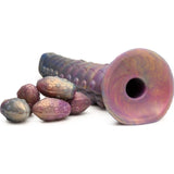 Deep Invader Tentacle Ovipositor Silicone Dildo with Eggs