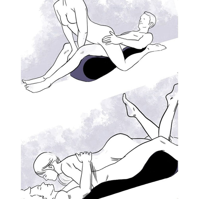 Large Inflatable Mini Sex Positioning Mattress