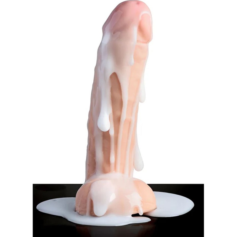 Squirting Dildo 9in with Syringe