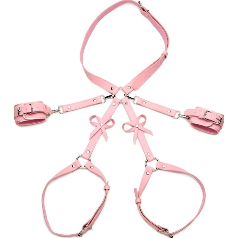 Bondage Harness with Bows M/L