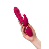 JOS Tenty Rabbit Vibrator with Moving Shaft Rings