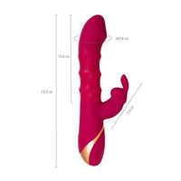JOS Tenty Rabbit Vibrator with Moving Shaft Rings