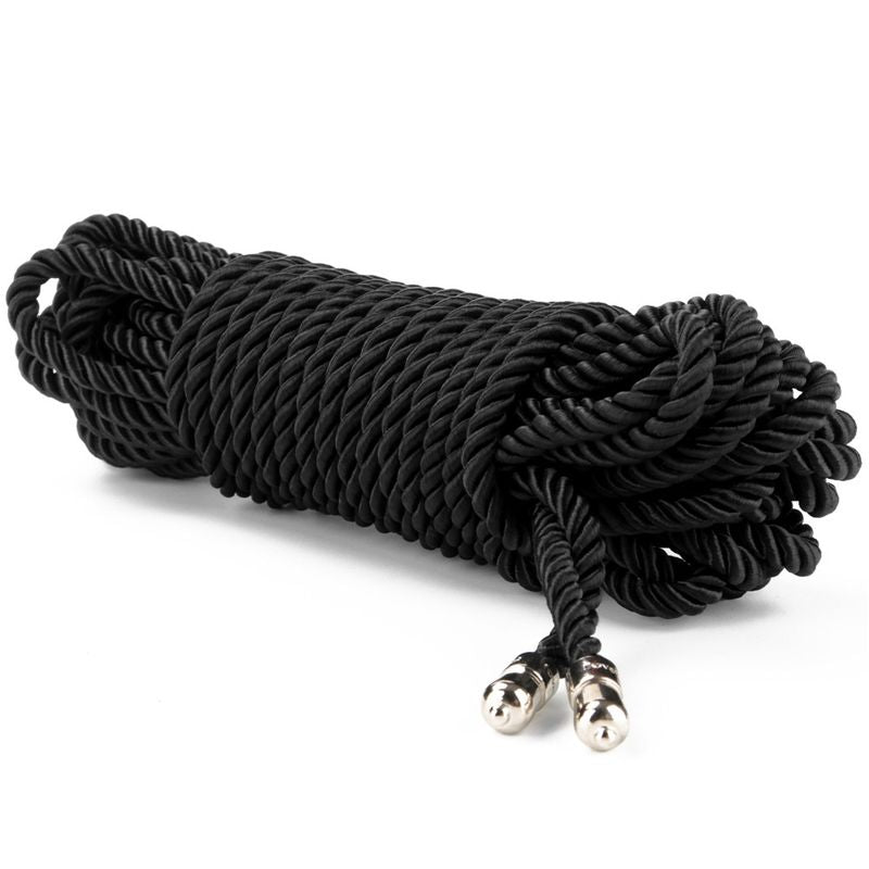 Rebellion Reign Ebony Silky Bondage Rope Black
