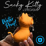 Sucky Kitty 7X Clitoral Stimulator Orange