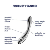 Satisfyer Pure Gravity 3 Metal Dildo
