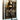 Lace Bloom Vertical Tights Black
