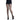 Sensual Arrow Mesh Tights Black
