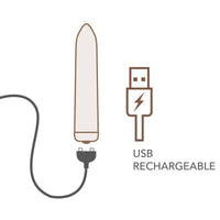 Golden Rose Rechargeable Bullet