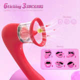 3-in-1 Sucking Licking Vibrating Vaginal Stimulator