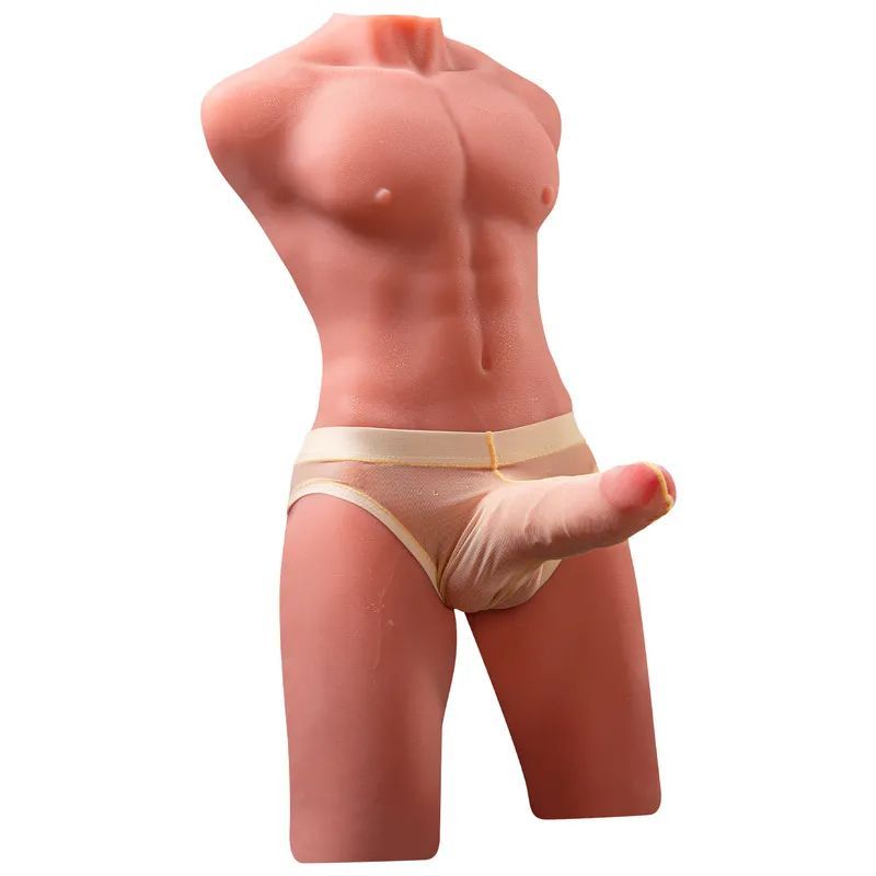 Jason 8kg USB Auto Thrusting 17cm Cock and Ass Male Torso