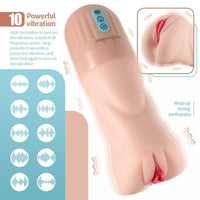Suctroker Dual Hardness Vibrating Sucking Pussy